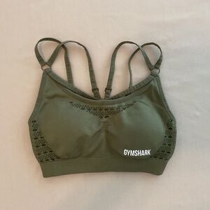 Gymshark Olive Sports Bra